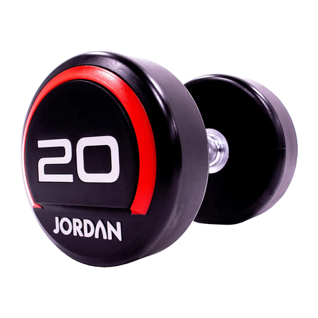 JORDAN® Urethane Dumbbell Red 20kg