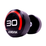 JORDAN® Urethane Dumbbell Red 30kg