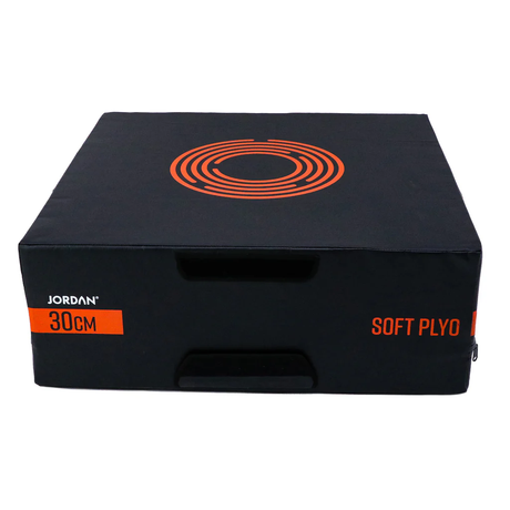 30cm Orange Plyometric box front view