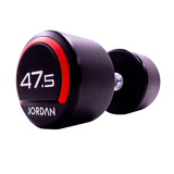 JORDAN® Urethane Dumbbell Red 47.5kg