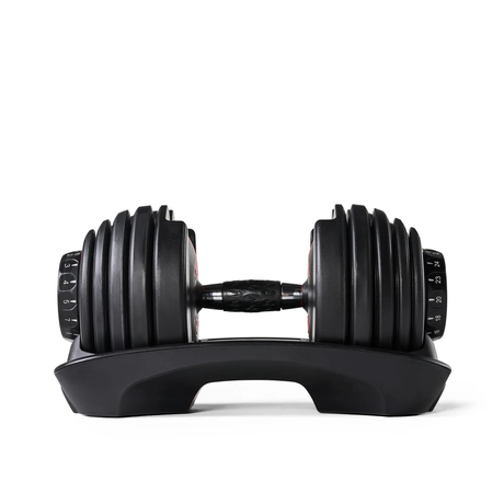 BowFlex 552 Adjustable Dumbbells (Single) Side View of Handle 