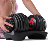 BowFlex 552 Adjustable Dumbbells (Single) Close up 