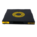 7.5cm Yellow plyo Box Front View 