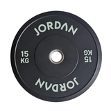 JORDAN Black Rubber Bumper Plate 15kg
