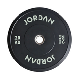 JORDAN Black Rubber Bumper Plate 20kg