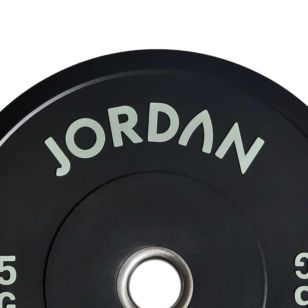 JORDAN Black Rubber Bumper Plate Set