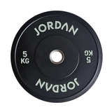 JORDAN Black Rubber Bumper Plate  5kg
