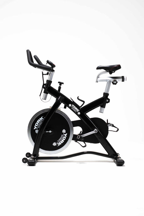 York Barbell CSB32 Indoor Training Bike Side view left side 