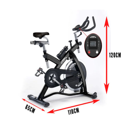 York Barbell CSB32 Indoor Training Bike dimensions