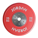 JORDAN Calibrated Red Rubber Competition Plate 25kg