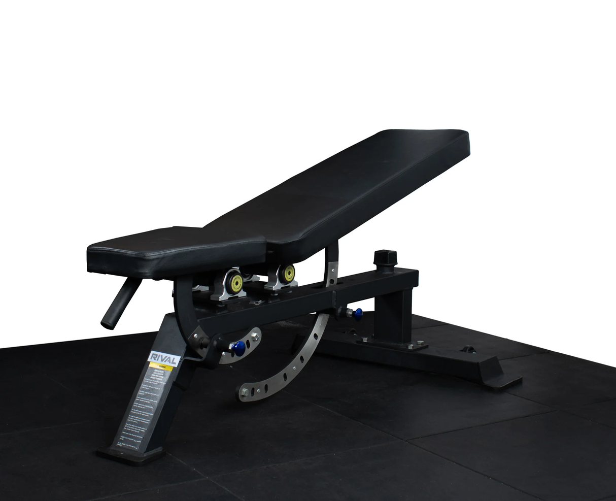 Rival Commercial Adjustable Weight Bench Adjusted Down