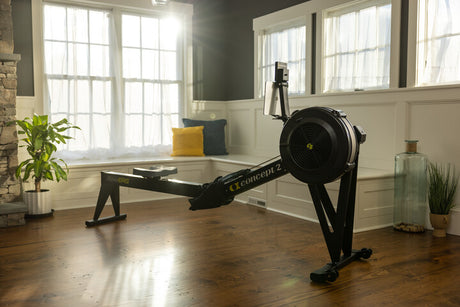 Concept2 Rower In living room 