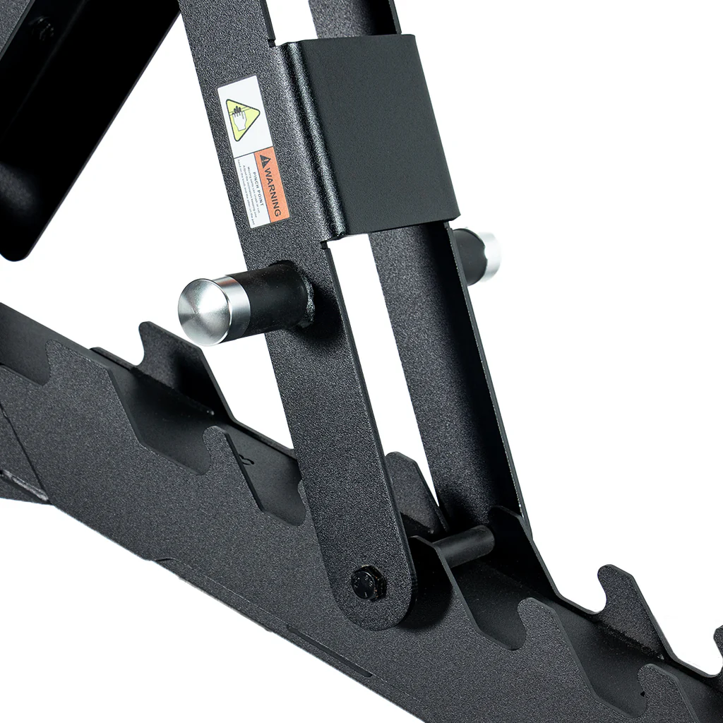 JORDAN® Adjustable FID Bench Close up of adjuster 