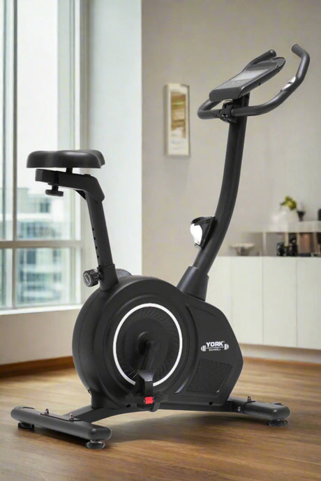 
York Barbell HB7 Exercise Bike In living room 