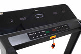 York Barbell HT9 Folding Treadmill Close up of display screen