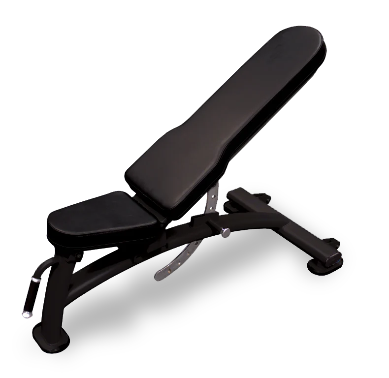 JORDAN® Adjustable Incline/Decline Bench (I-Series) Black