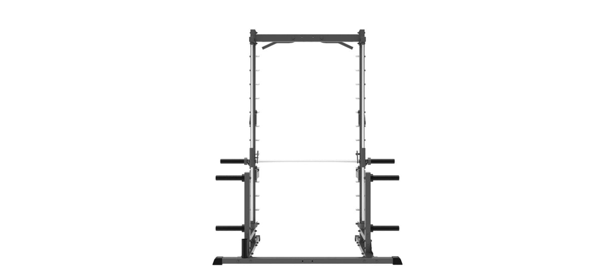 Impulse Half Rack Smith Machine, view from the front