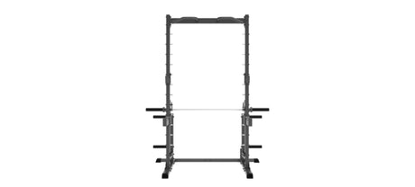 Impulse Half Rack Smith Machine, view from the back.