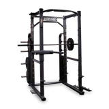 JORDAN Power Rack Rear vie with Barbell 