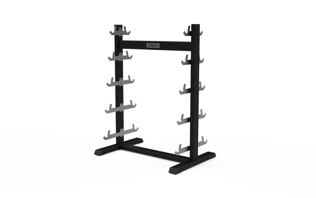 JORDAN Straight Bar Barbell Rack (10 Bar)