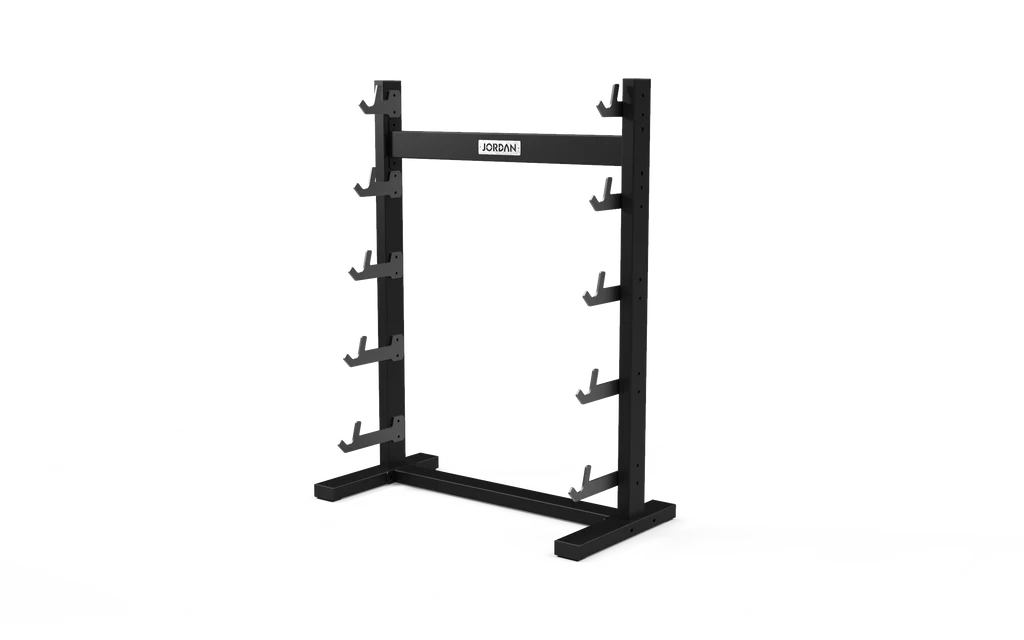 Jordan 5 Straight Bar Barbell Rack Front angle