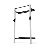 JORDAN® Folding Multi-Use Gym Rack Open and Against wall