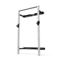 JORDAN® Folding Multi-Use Gym Rack Open and Against wall