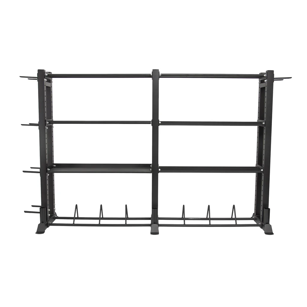 JORDAN® HELIX Multi Gym Storage Rack Empty display head on view