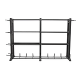 JORDAN® HELIX Multi Gym Storage Rack Empty display head on view