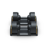Matrix Adjustable Dumbbell 2kg - 20kg Side View Pair