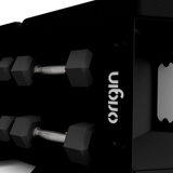 Origin FITBOX® Studio Bench Close up Brand Echting
