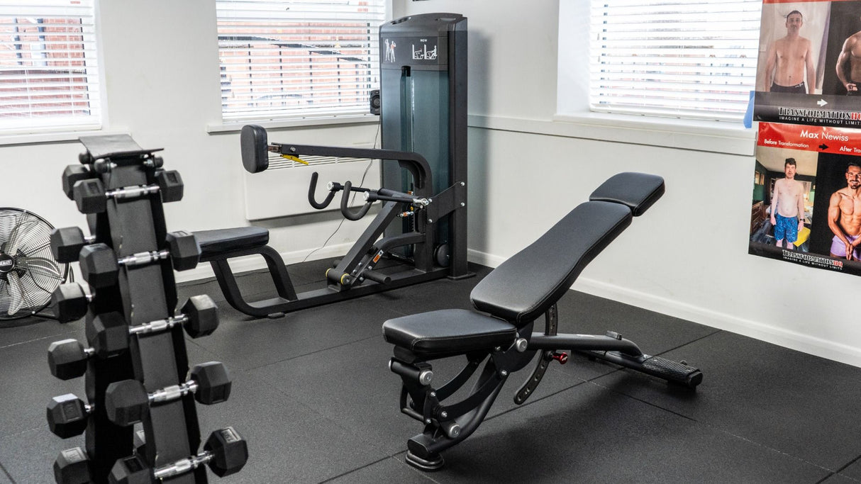 Origin Multi Adjustable Weight Bench in Gym Set up