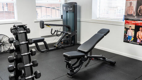 Origin Multi Adjustable Weight Bench in Gym Set up