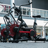 Origin Storm Air Bike V3 in a Gym setting