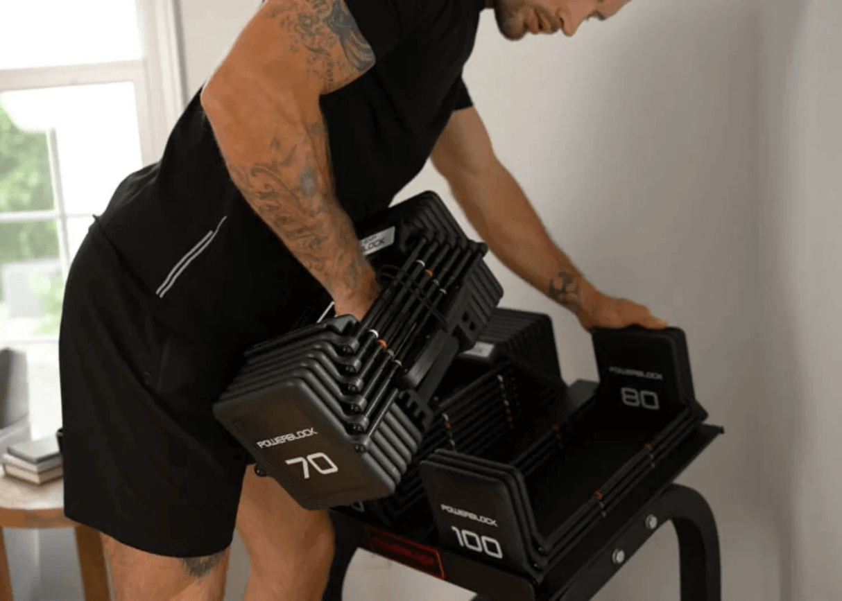 PowerBlock Pro 100 EXP Adjustable Dumbbells