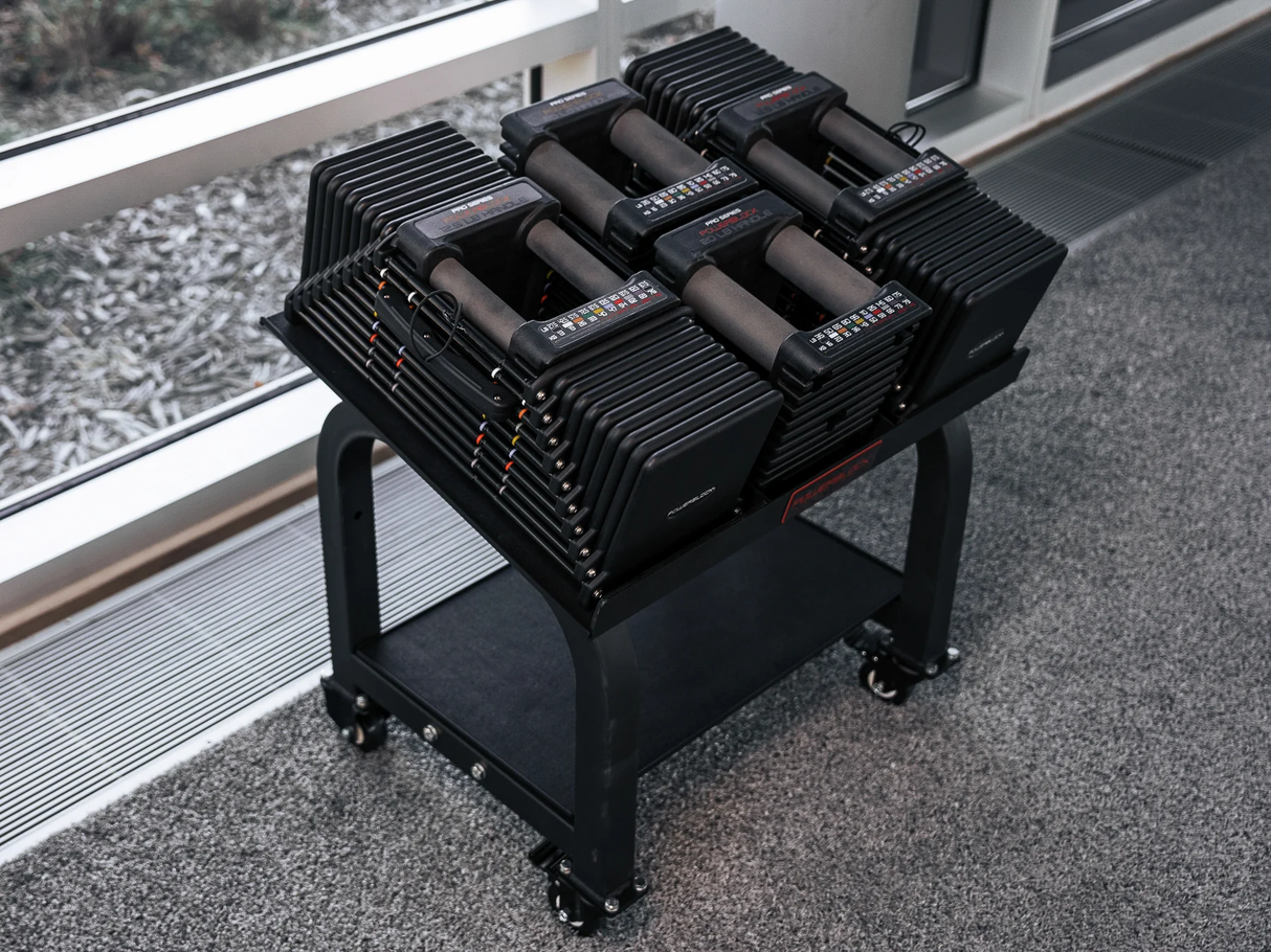 Commercial Pro 125 Birdseye of Pair in Rack