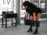 Commercial Pro 125 Deadlifted by Lady in Gym