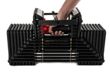 PowerBlock Pro 100 EXP close up of handle being lifted up