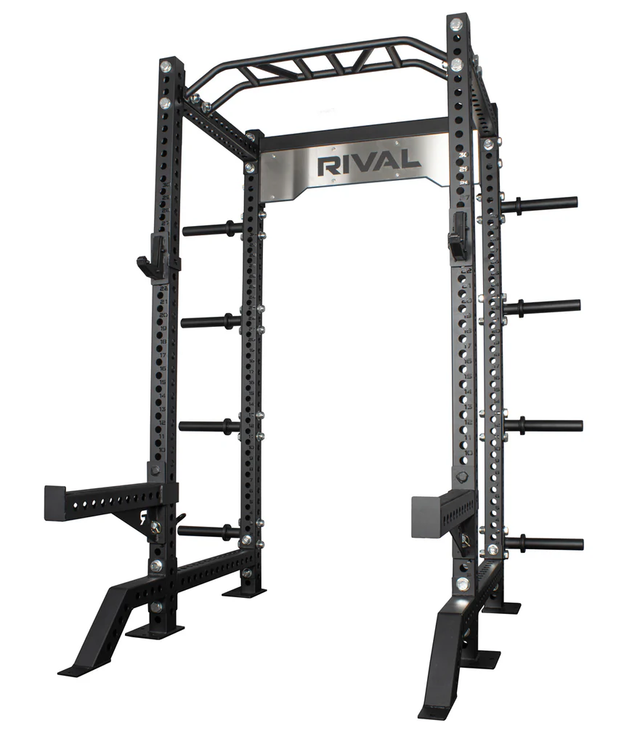 Rival S-2 Series Half Power Rack Front Angle View