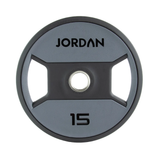 Urethan Dual Grip 15kg Plate 