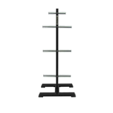 JORDAN® Olympic Weight Tree Black Front View