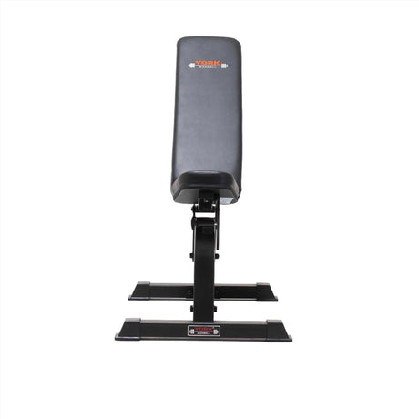 
York Barbell C19DB Flat to Incline Dumbbell Bench direct front view