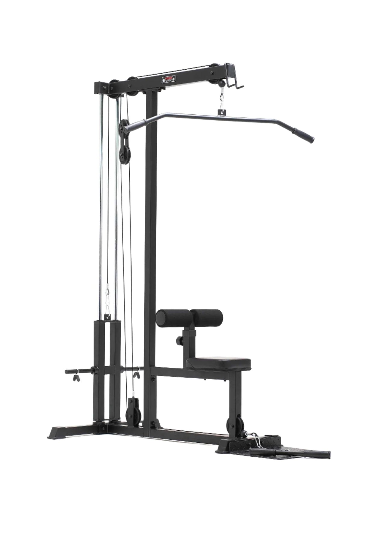 York Barbell C19LR Cable Lat Pulldown and Low Row Front angle view
