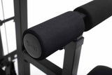 York Barbell C19LR Cable Lat Pulldown and Low Row Knee padding close up