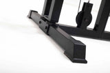 York Barbell C19LR Cable Lat Pulldown and Low Row Feet close up