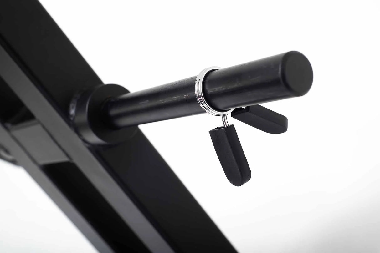 York Barbell C19LR Cable Lat Pulldown and Low Row Weight Pegs Close up