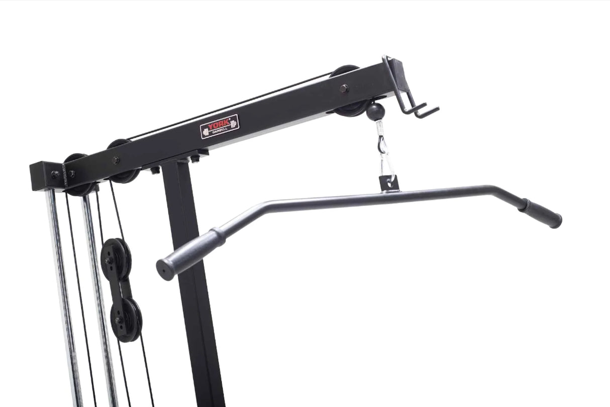York Barbell C19LR Cable Lat Pulldown and Low Row Lat pull down bar