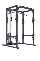 York Barbell C19P Olympic Power Cage with Cable pulley