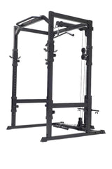York Barbell C19P Olympic Power Cage Angle view