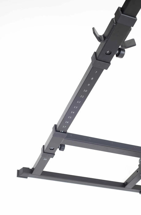 York Barbell C19P Olympic Power Cage adjuster and hooks